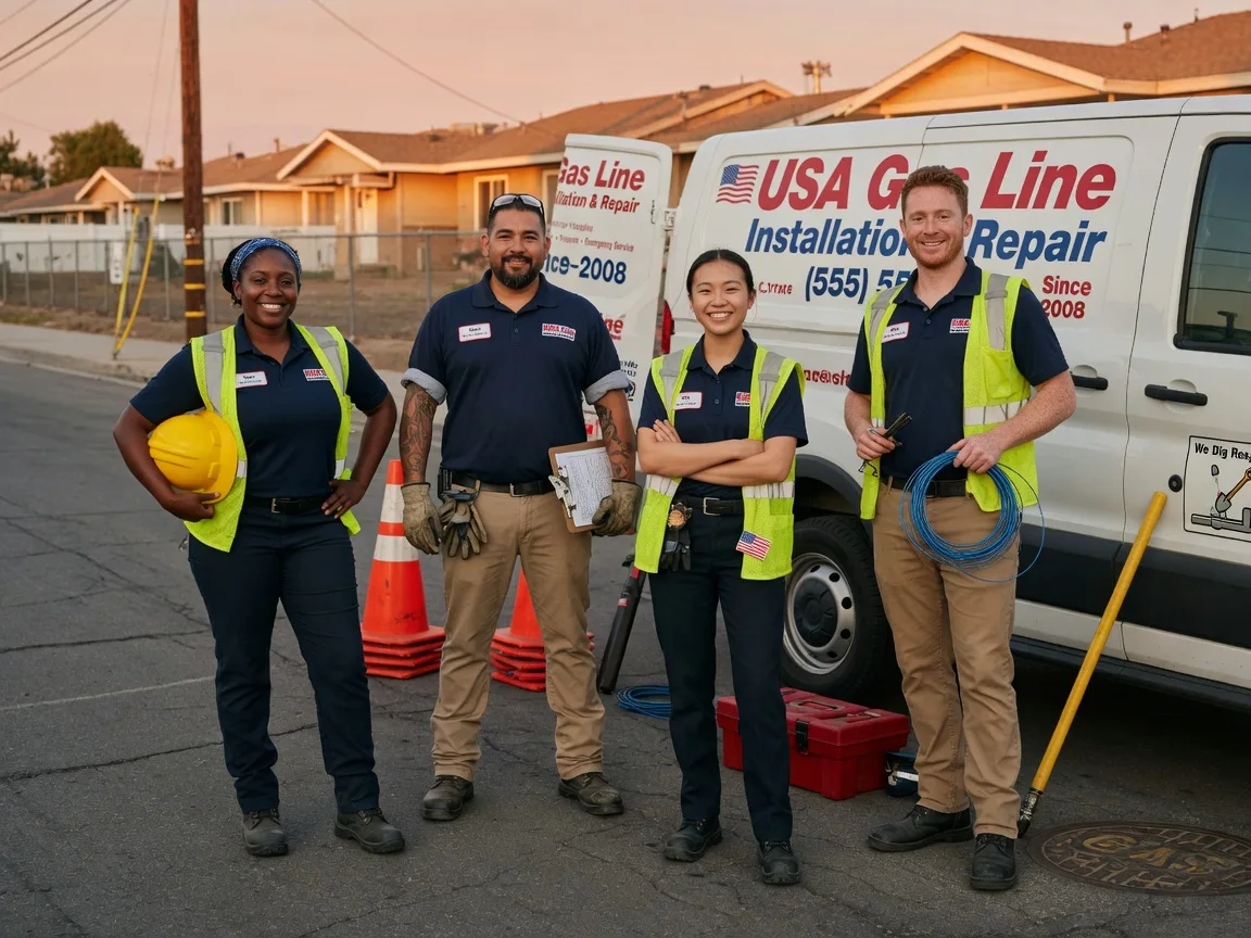 Gas Line Installation company in Wetumka, OK